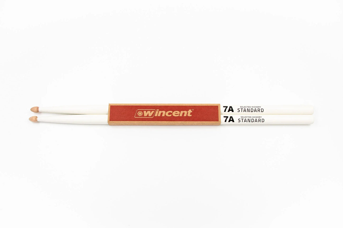 Wincent 7A Natural Hickory White Wood Tip W-7ACW