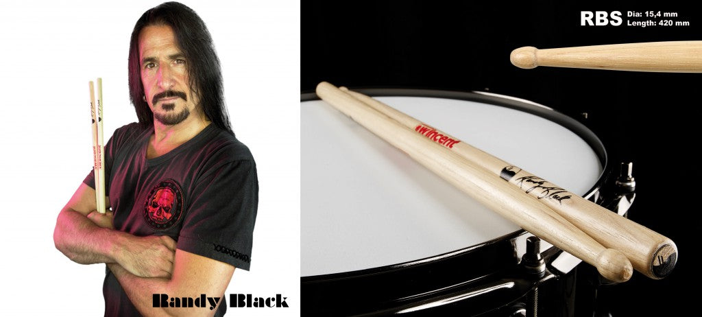 Wincent Randy Black Design Wood Tip W-RBSN