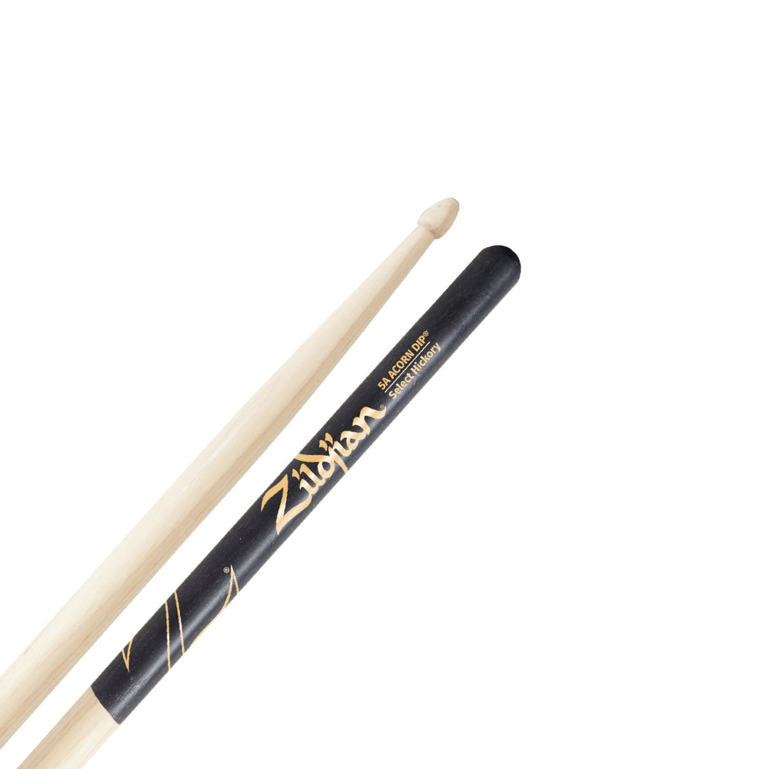 Zildjian 5A Acorn Tip Black Dip Wood Tip Z5AACD