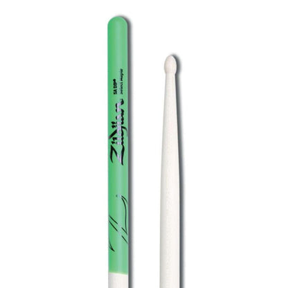 Zildjian 5A Maple Green Dip Wood Tip Z5AMDG