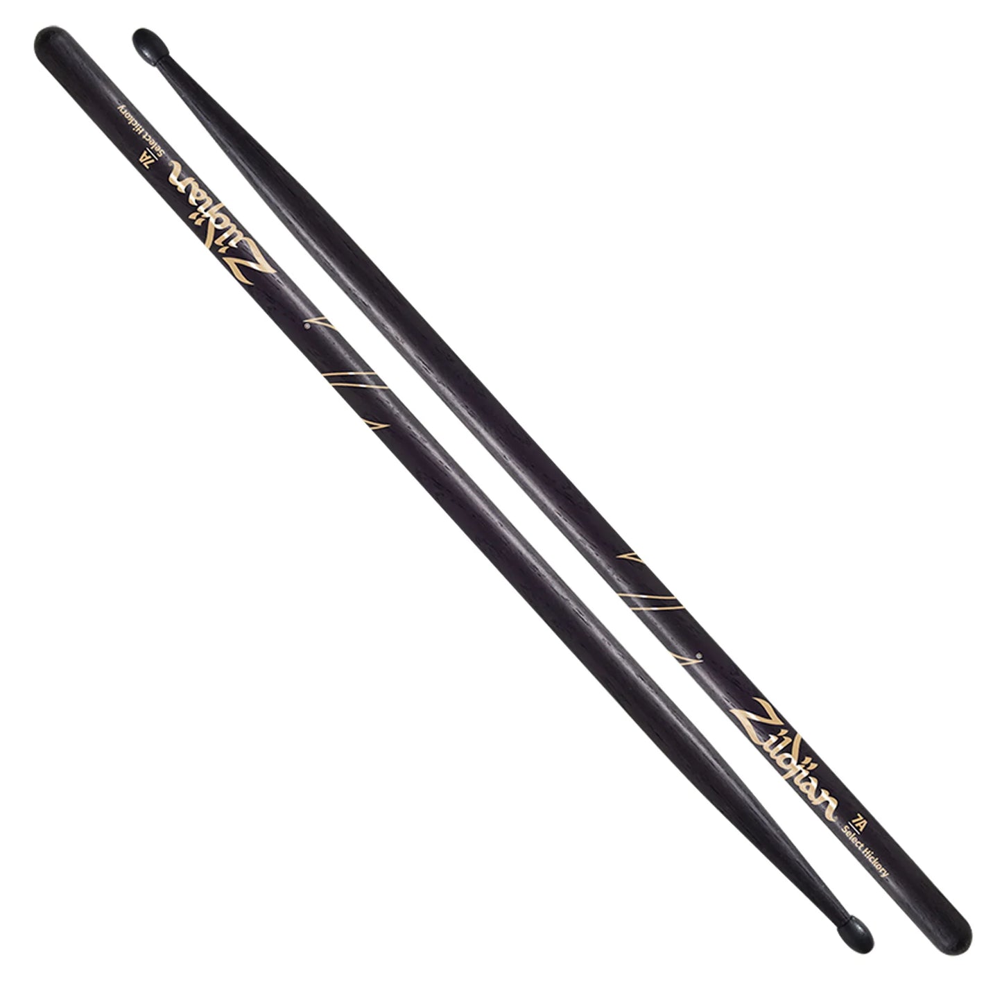 Zildjian 7A Black Hickory Nylon Tip Z7ANB
