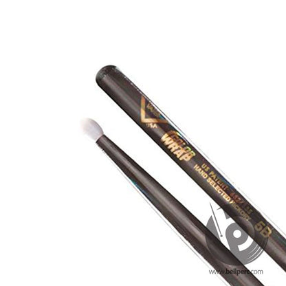 Vater 5A Colour Wrap Black Nylon Tip VCBK5AN