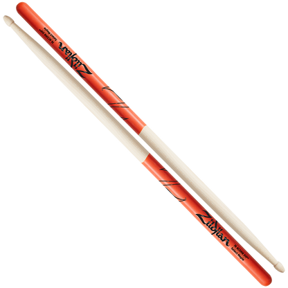 Zildjian 7A Acorn Dip Orange Wood Tip Z7AACDO