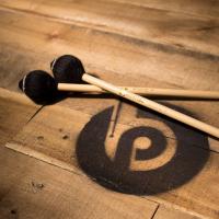 Chalklin RI10R Rich Tone Rattan Hard Vibraphone Mallets RICH-10H-R