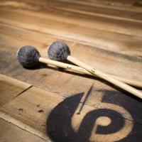 Chalklin RI11MH Rich Tone Rattan Medium/Hard Vibraphone Mallets RICH-11MH-R